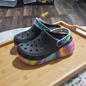 CROCS Black Water Shoes with Ventilation Holes
